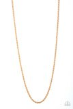 The Go-To Guy Gold ✧ Necklace Men's Necklace