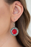 Natural-Born Nomad Red ✧ Earrings Earrings