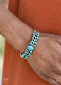 Blue,Bracelet Stretchy,Simply Santa Fe,Turquoise,Nature Resort Blue ✧ Bracelet