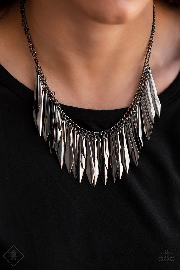 The Thrill Seeker Black ✧ Necklace Fashion Fix