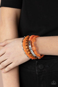 Bracelet Coil,Orange,Outdoor Retreat Orange ✧ Bracelet