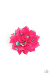 Blossom Clip,Green,Pink,Polka Perfection Pink ✧ Blossom Hair Clip