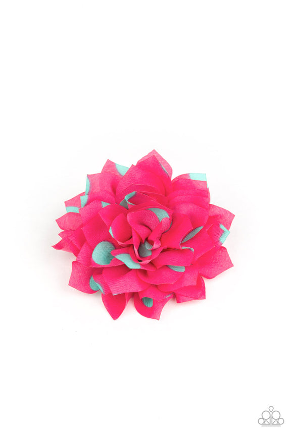 Polka Perfection Pink ✧ Blossom Hair Clip Blossom Hair Clip Accessory