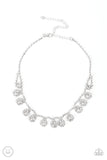 Princess Prominence White ✧ Necklace Life of the Party Necklace