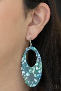 Blue,Earrings Acrylic,Earrings Fish Hook,Multi-Colored,Rainbow Springs Multi ✧ Acrylic Earrings
