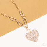 Roadside Romance Gold ✧ Heart Necklace