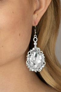 Earrings Fish Hook,White,Royal Recognition White ✧ Earrings