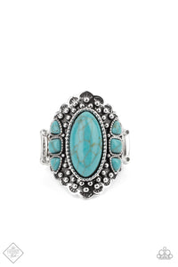 Blue,Ring Wide Back,Sets,Simply Santa Fe,Turquoise,Rustler Road ✧ Ring