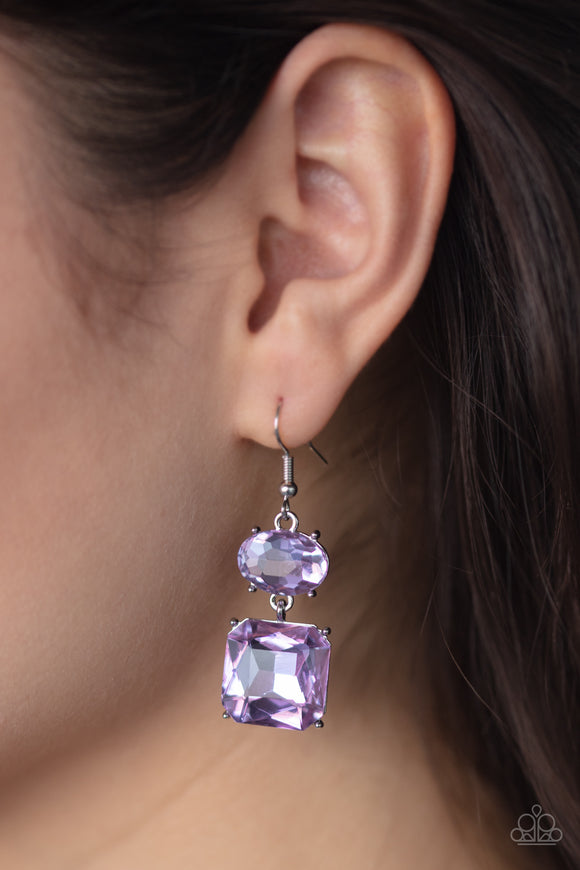 All ICE On Me Purple ✧ Earrings Earrings