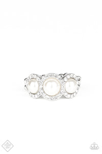 Fiercely 5th Avenue,Ring Skinny Back,White,Shut The Front DIOR! White ✧ Ring