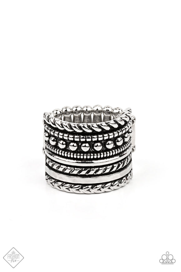 Stacked Odds Silver ✧ Ring Fashion Fix