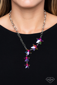 Empire Diamond Exclusive,Multi-Colored,Necklace Long,Stars,Star-Crossed Sparkle Multi ✧ UV Shimmer Necklace