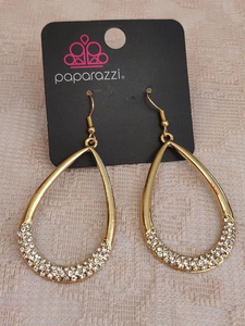 Earrings Fish Hook,Gold,Take A Dip Gold ✧ Earrings