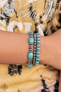Blue,Bracelet Stretchy,Simply Santa Fe,Turquoise,Take By SANDSTORM Blue ✧ Bracelet