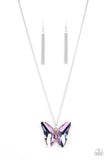 The Social Butterfly Effect Purple ✧ Necklace Life of the Party Necklace