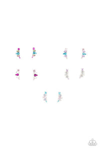 Blue,Light Pink,Multi-Colored,Oil Spill,Pink,Purple,SS Earring,White,Tiara Starlet Shimmer Earring