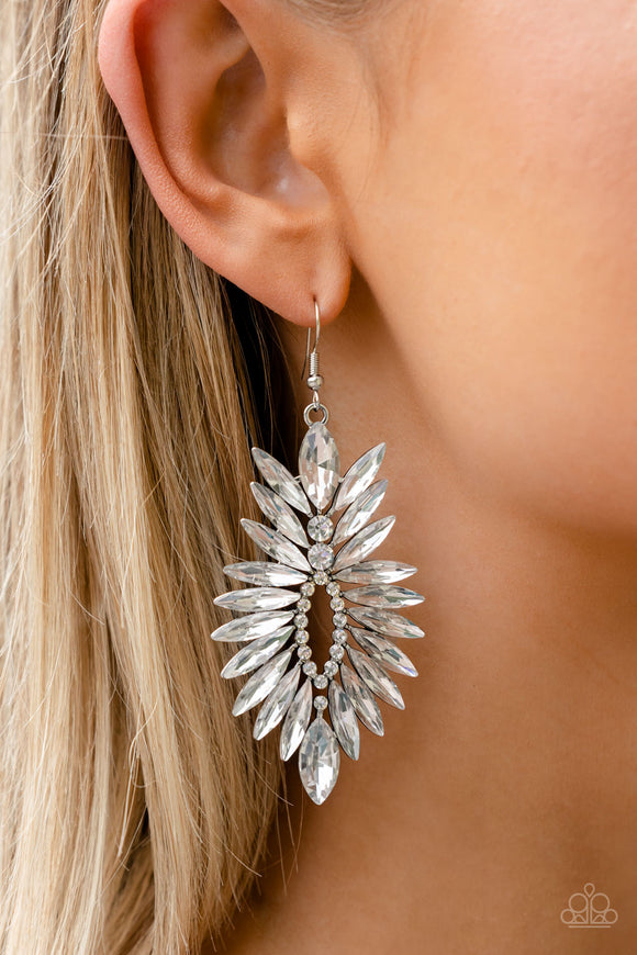 Turn Up the Luxe White ✧ Earring