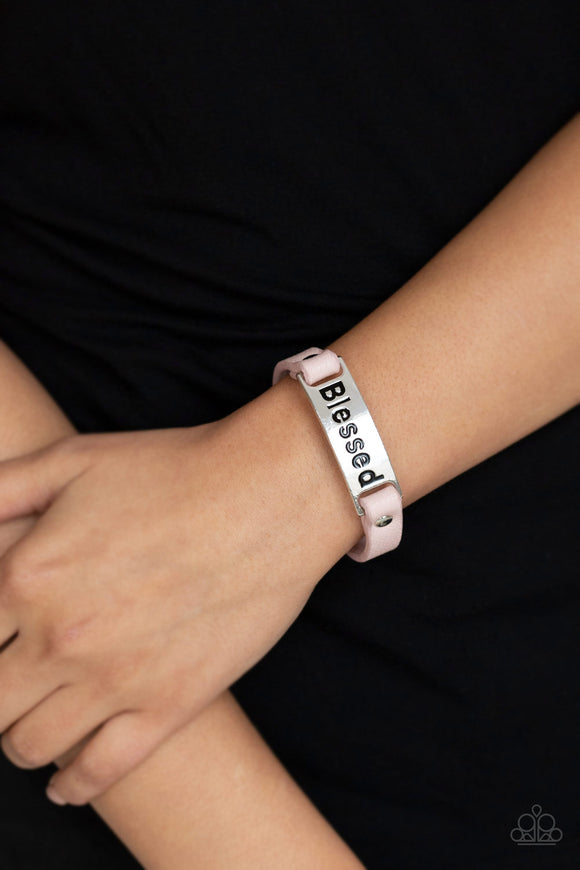 Count Your Blessings Pink ✧ Bracelet Inspirational