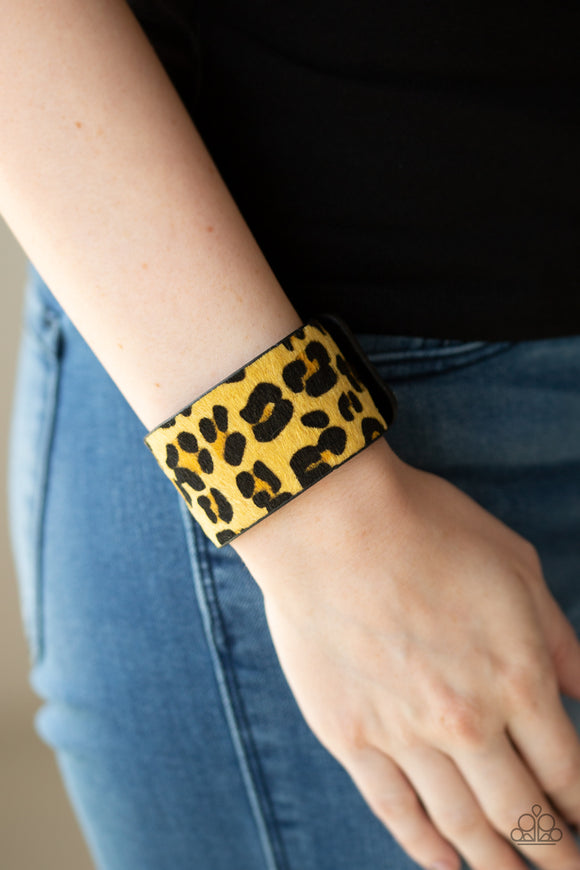 Cheetah Cabana Yellow ✨ Urban Wrap Urban Wrap Bracelet
