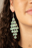 With All DEW Respect Green ✧ Earrings Earrings