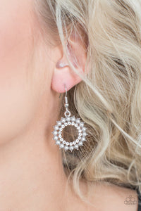 Earrings Fish Hook,Silver,Wreathed In Radiance Silver ✧ Earrings