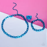 Triangle Tyrant Blue ✧ Ring