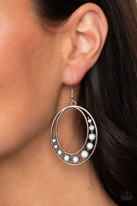 Earrings Fish Hook,White,Crescent Cove White ✧ Earrings