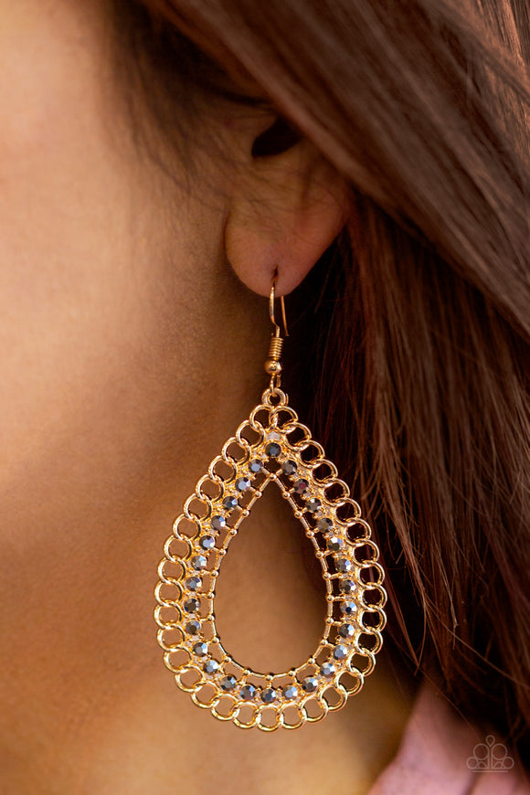 Mechanical Marvel Gold ✧ Earrings Earrings