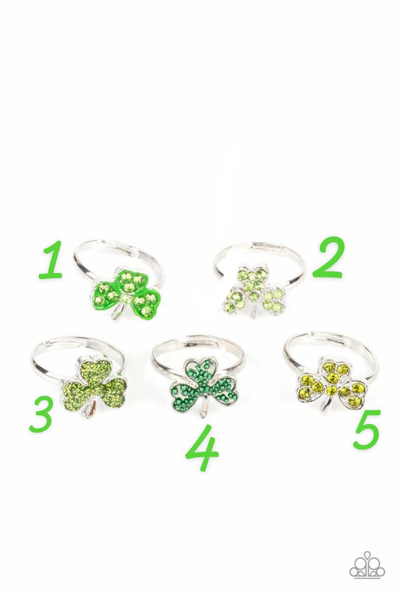 St. Patrick's Day Starlet Shimmer Ring SS Ring
